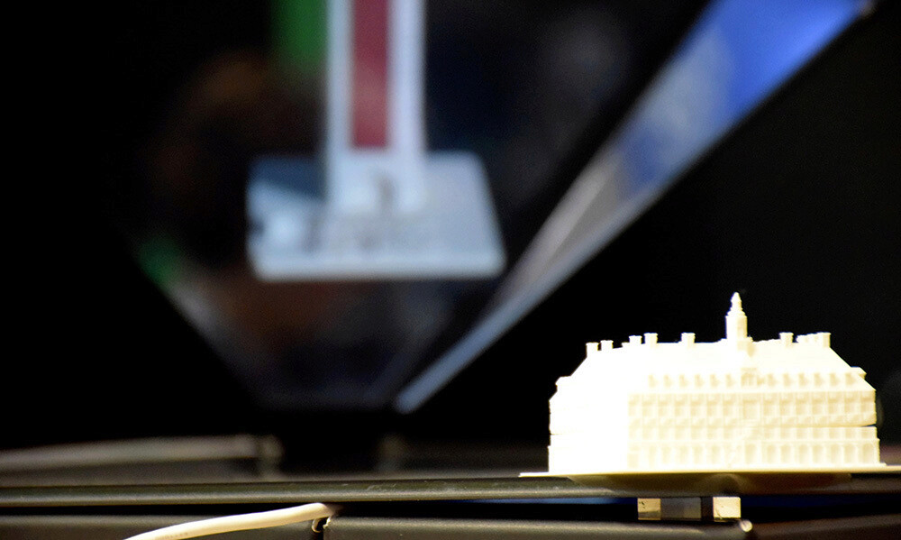 3D printing of Lille former Stock Exchange