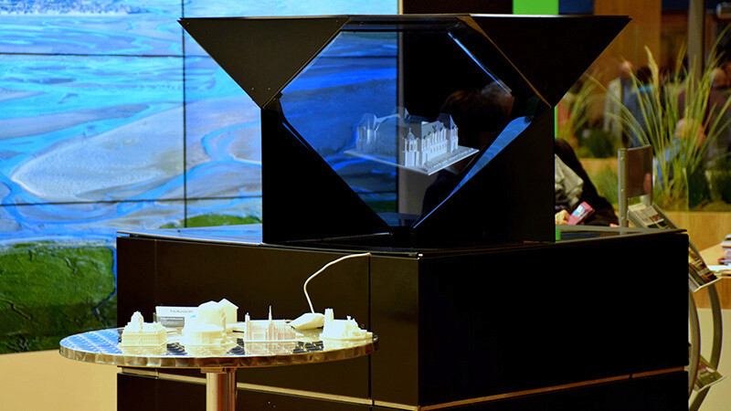 Displaying tourism and cultural heritage of Northern France : holograms, 3D printing and NFC